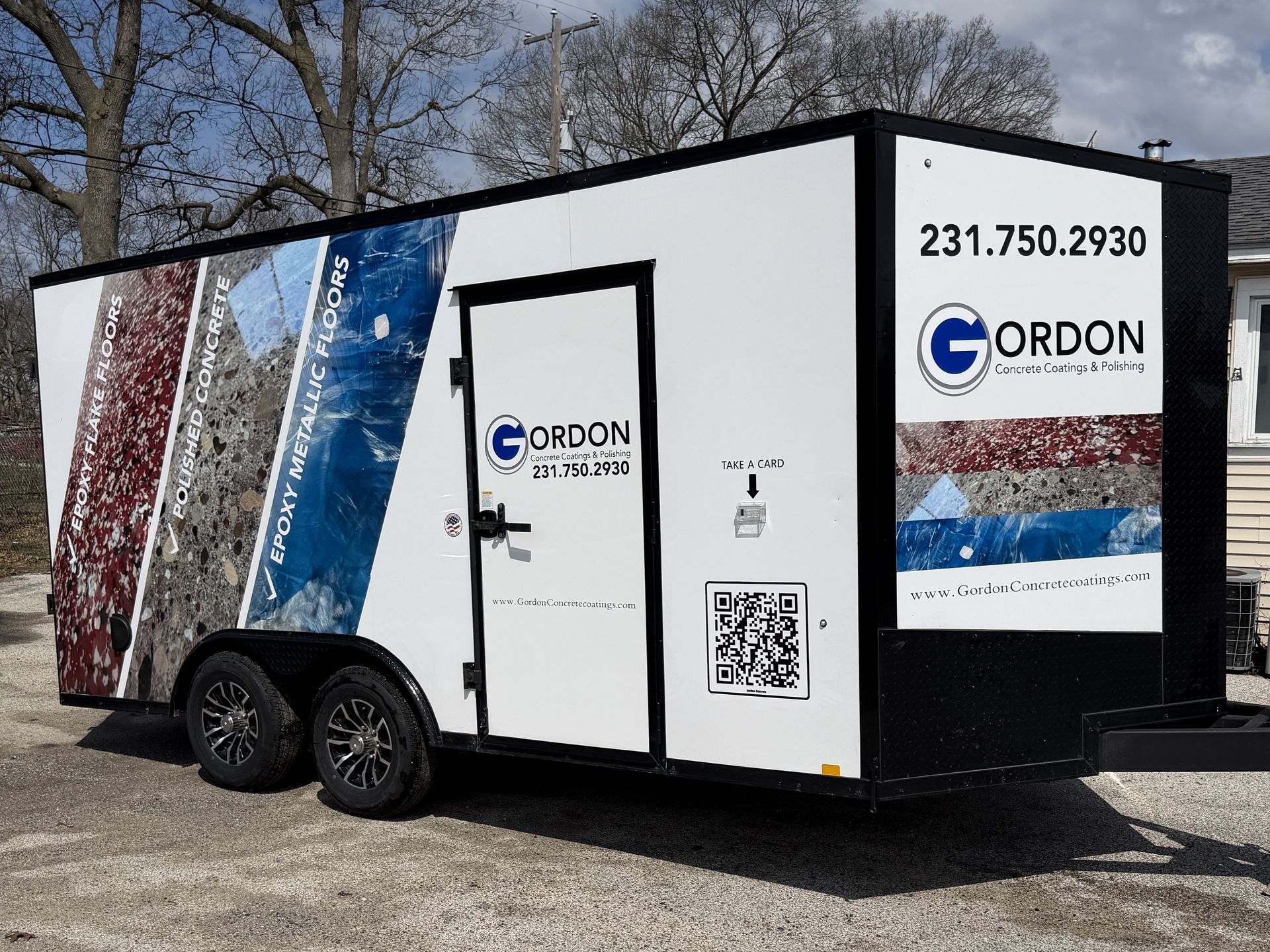 Custom vinyl graphics work