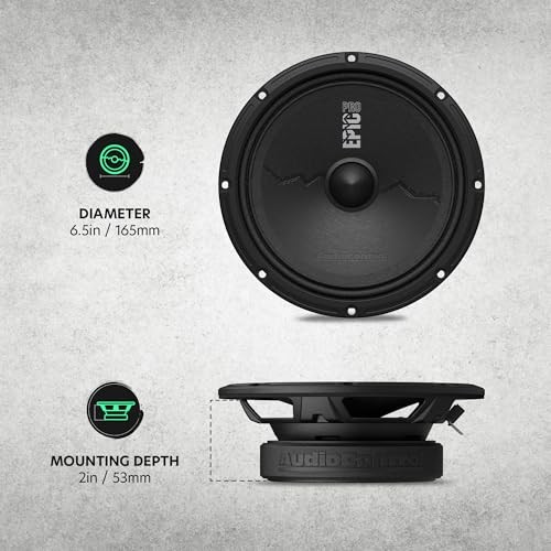 AudioControl EPICPRO 6.5" Shallow Midrange