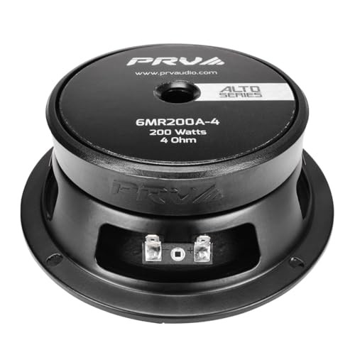PRV 6.5” Mid Range 200 Watts 4 Ohms