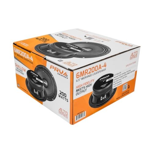 PRV 6.5” Mid Range 200 Watts 4 Ohms