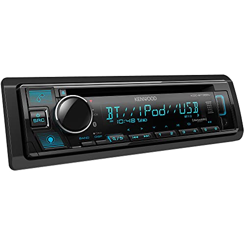 Kenwood SDIN XM-Ready CD Receiver with Bluetooth
