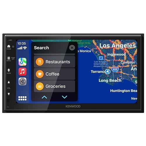 Kenwood Maestro/XM-Ready 6.8" Digital Media Receiver with Wired Apple CarPlay & Android Auto