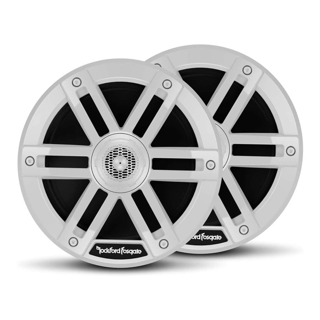 [M0-65] Rockford Fosgate M0 6.5" Marine Speakers (White)