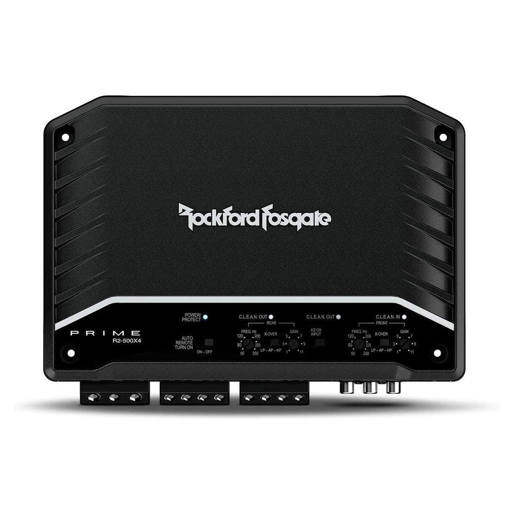 [R2-500X4] Rockford Fosgate 4-Channel Amplifier 75x4 @ 4-Ohm