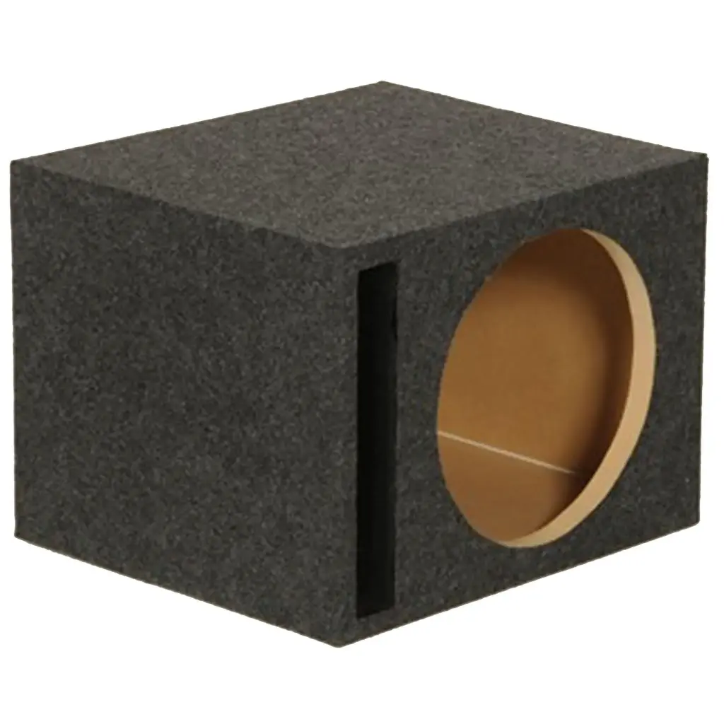 [HD110VENTED] QPower HD Single 10" Vented Box