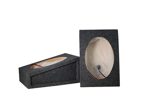 [SS69PUG] Stinger Select 6x9 Truck Style Speaker Boxes - Grey Carpeted (Pair)