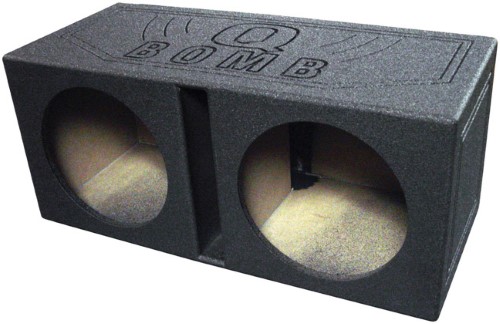 [QBOMB12V] QPower QBOMB Dual 12" Vented Box