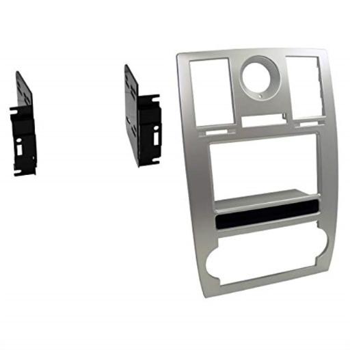 PAC CDK637S DDIN Dash Panel for Chrysler 300 2005-2007- Silver