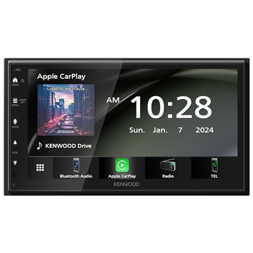 [DMX4710S] Kenwood Maestro/XM-Ready 6.8" Digital Media Receiver with Wired Apple CarPlay & Android Auto