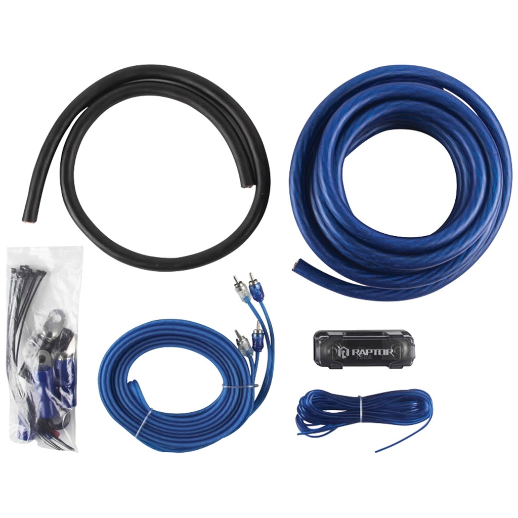[R2AK0] Raptor R2AK0 R2 Bulk Series 1/0 AWG Amp Kit