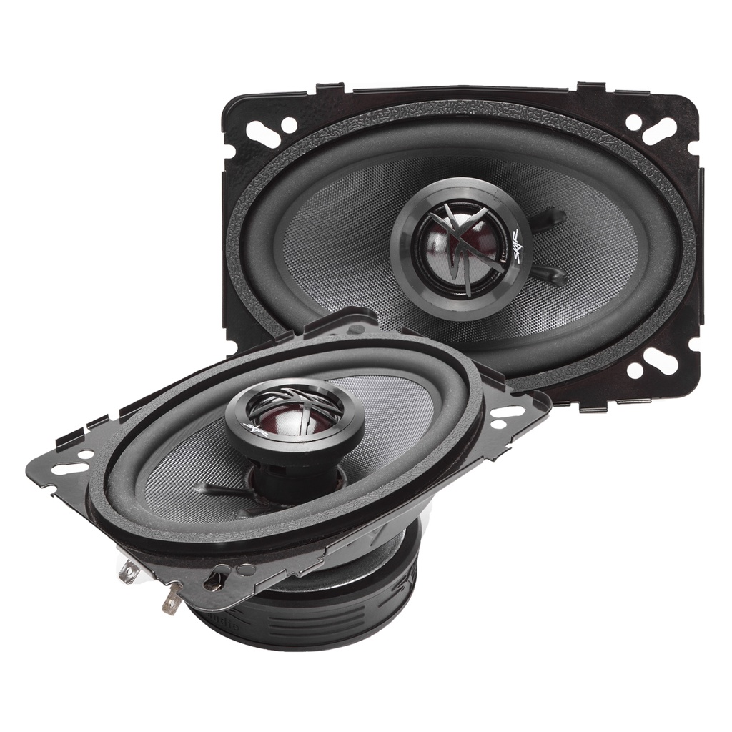 [TX46] Skar Audio TX46 4" x 6" 140W 2-Way Elite Coaxial Car Speakers, Pair