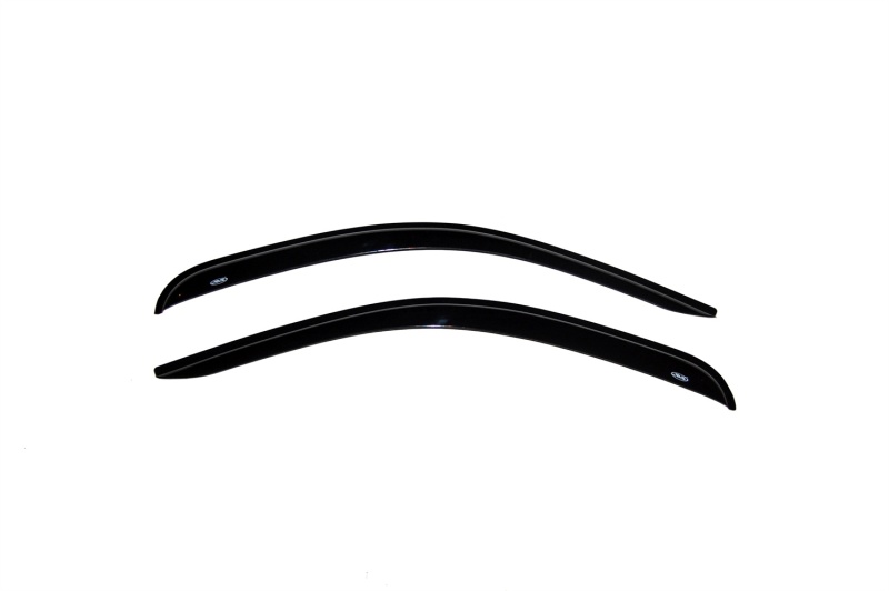 AVS Window Visor Chevy/GMC 2007-2013 Standard Cab Acrylic Smoke External Tape Mount Type Original Ventvisor Series, Front
