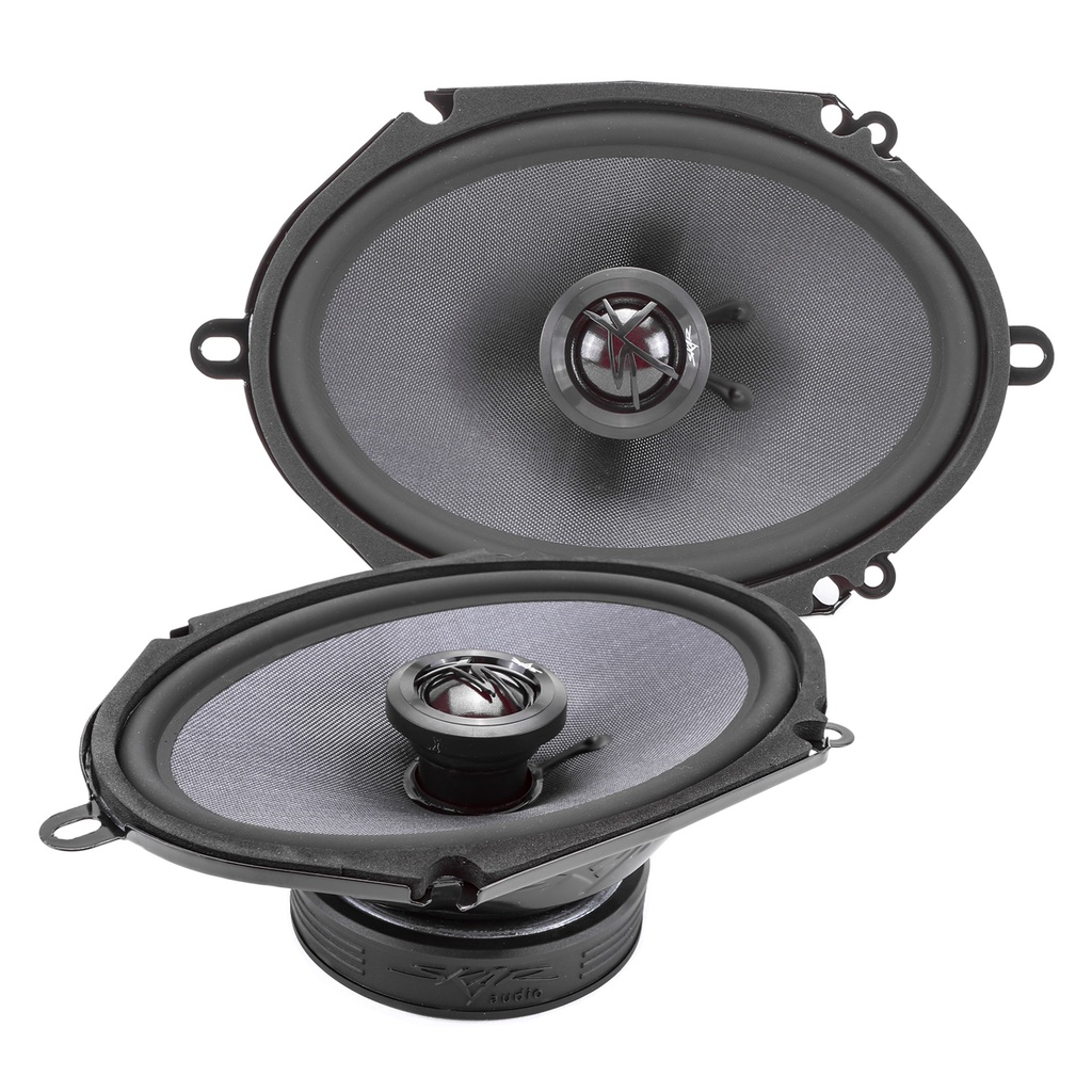 Skar Audio TX68 6-Inch X 8-Inch 2-Way 200 Watt Coaxial Car Speakers - Pair