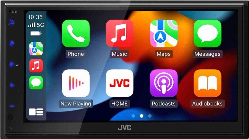 [KWM690BW] JVC KW-M690BW DDIN Wireless CarPlay Mechless