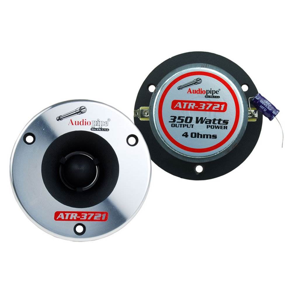 [ATR3721] Audiopipe 1" Titanium Super Tweeter, 350W Max, Pair