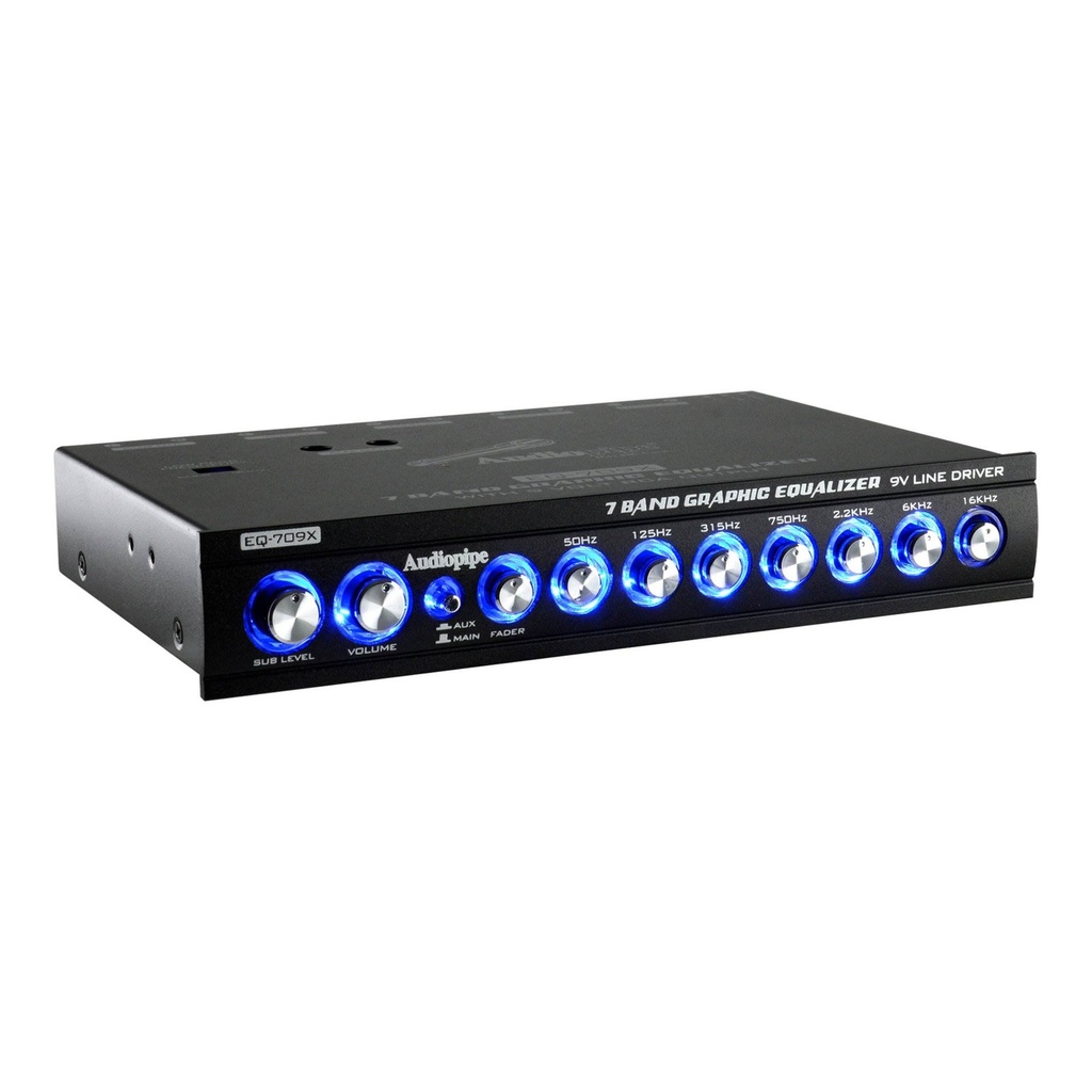 [EQ709X] Audiopipe 7 Band Equalizer
