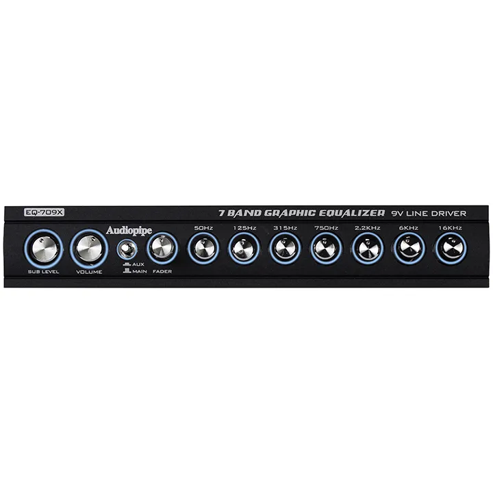 [EQ709X] Audiopipe 7 Band Equalizer