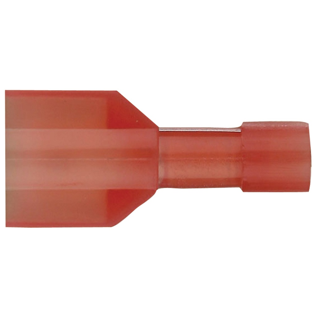 [RNMD250F] Metra Install Bay Red Nylon Male Disconnect 22-18 AWG .250