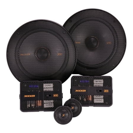 Kicker KSS650 6.5" Component System  w/ 1" Tweeters, 4-Ohm