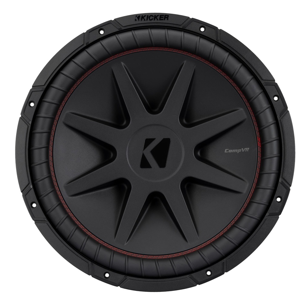 Kicker CompVR 15-Inch Subwoofer, DVC, 2-Ohm